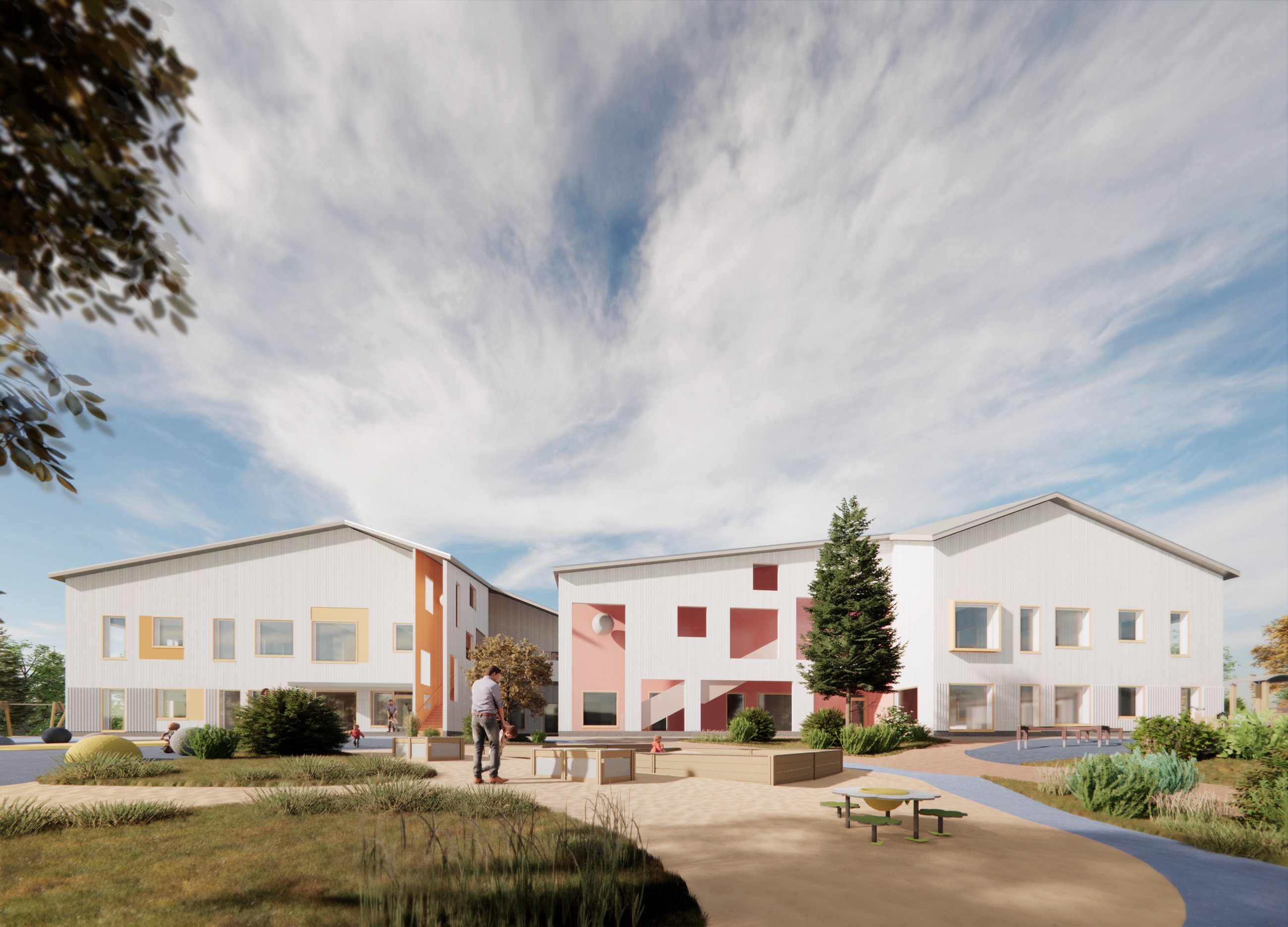 Päiväkotikilpailun voitto Porvoon Huhtisissa